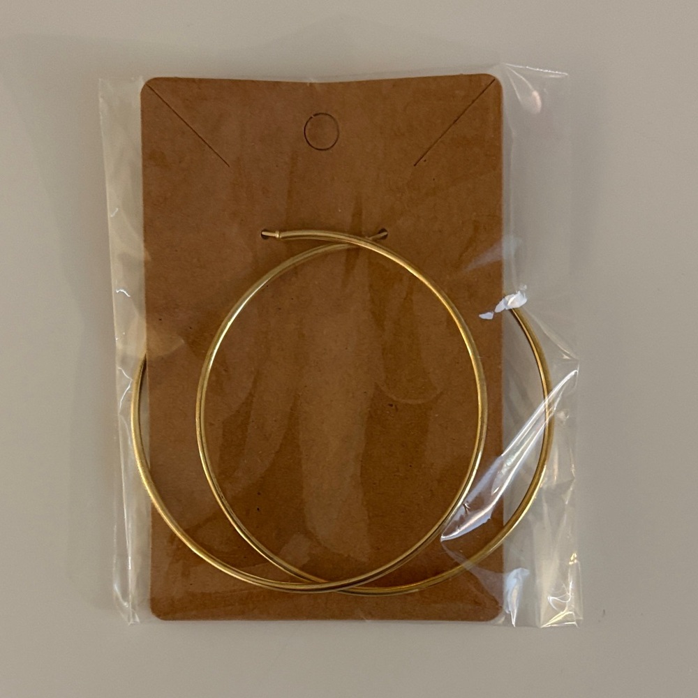 Gold Hoop Earrings